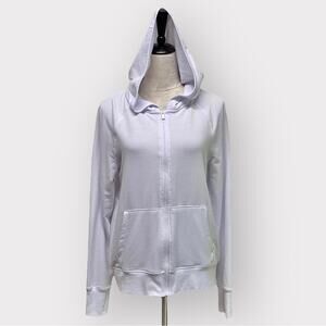90 Degrees by Reflex Zip Up Hoodies White
